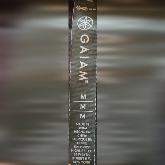 NWOT | Gaiam | Jordyn Nirvana Jogger Leggings | Color: Black | Size: Medium - Picture 11 of 13